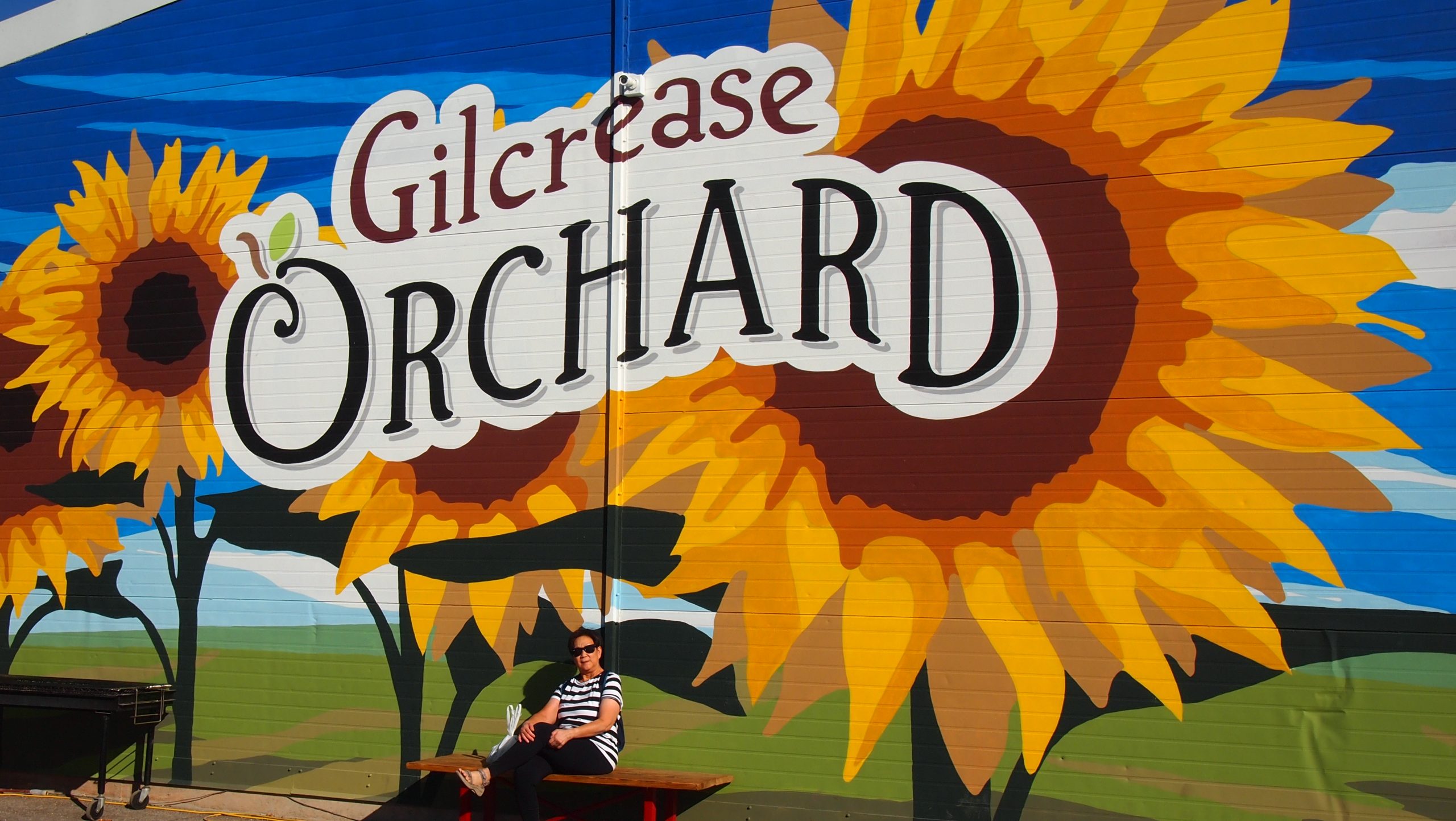 Gilcrease Orchard Sign